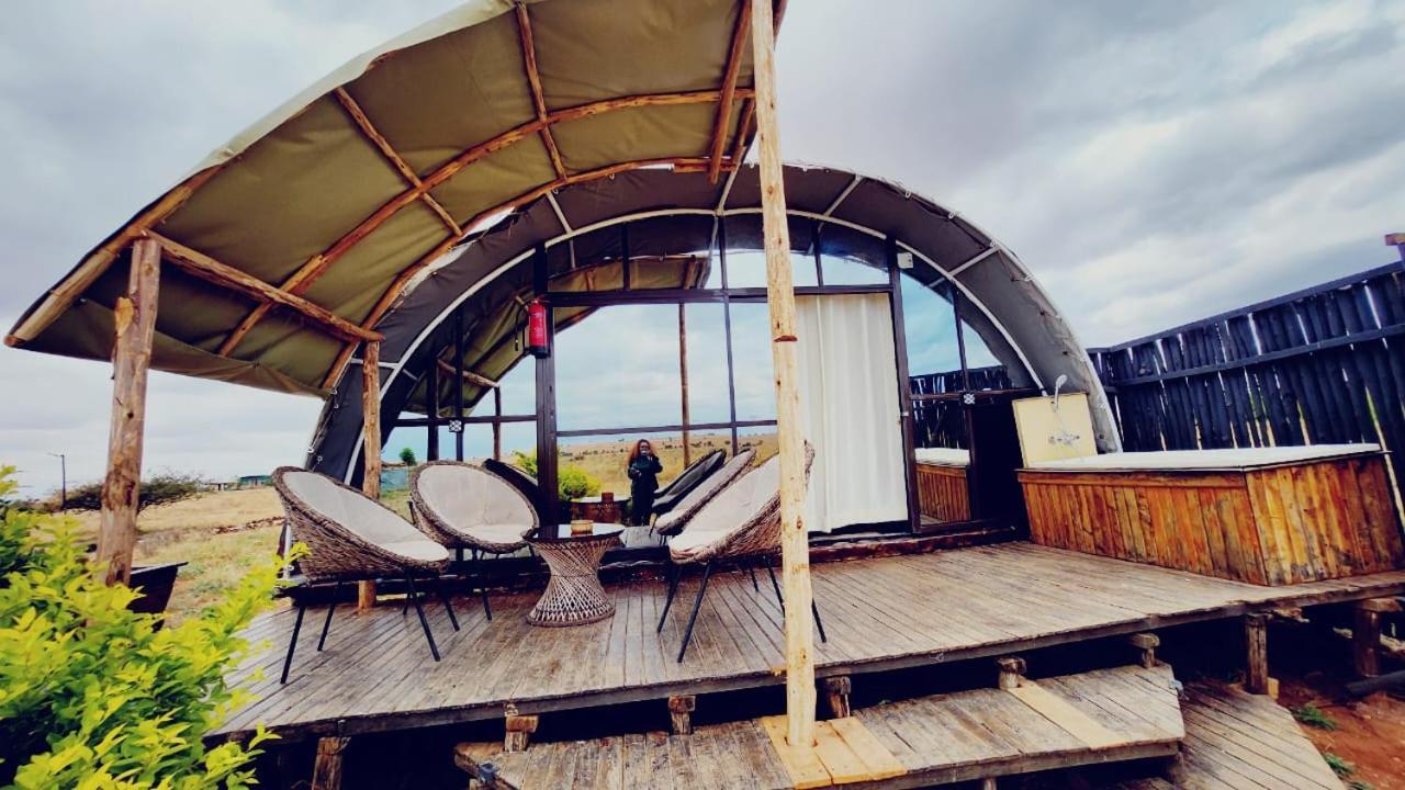 Little Amanya Camp Hotell Amboseli Exteriör bild